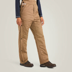 Women Rebar DuraCanvas Stretch Insulated Bib | Ariat Online