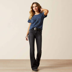Women Ariat Bull Night Sky T-Shirt | Ariat