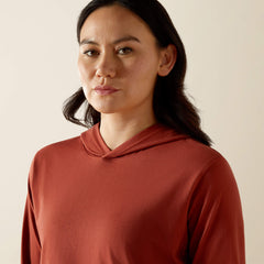 Women Rebar Cotton Strong Hooded T-Shirt | Ariat on sale