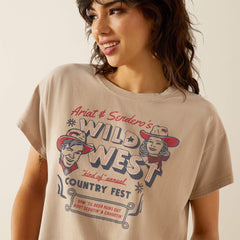 Women Sendero x Ariat Wild West Country Fest T-Shirt | Ariat near me