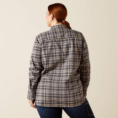 Women Rebar Flannel DuraStretch Work Shirt | Ariat