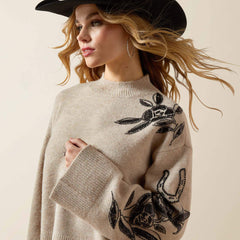 Women All In Embellished Sweater | Ariat Online