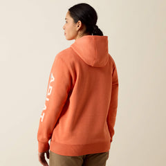 Women Rebar Lightweight Logo 1/2 Zip Hoodie | Ariat