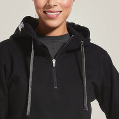 Women Rebar Skill Set 1/2 Zip Hoodie | Ariat