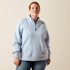 Women Rebar Lightweight Mock 1/2 Zip Sweatshirt | Ariat Outlet