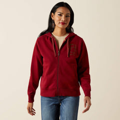Women Stitched Full Zip Hoodie | Ariat Outlet