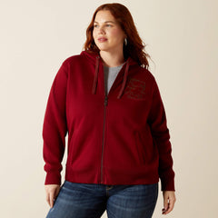 Women Stitched Full Zip Hoodie | Ariat Outlet
