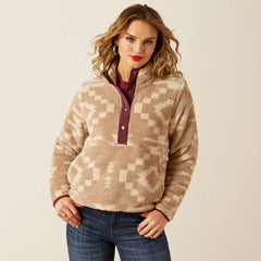 Women|Trends Berber Snap Front Sweatshirt | Ariat on sale