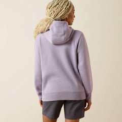 Women Rebar Lightweight Logo 1/2 Zip Hoodie | Ariat near me