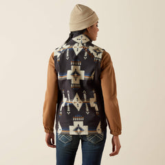 Women Ariat Logo Softshell Print Vest | Ariat us