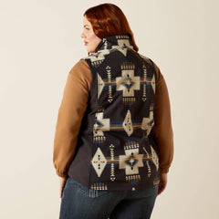 Women Ariat Logo Softshell Print Vest | Ariat us