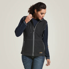 Women Rebar Stretch Canvas Softshell Vest | Ariat for sale