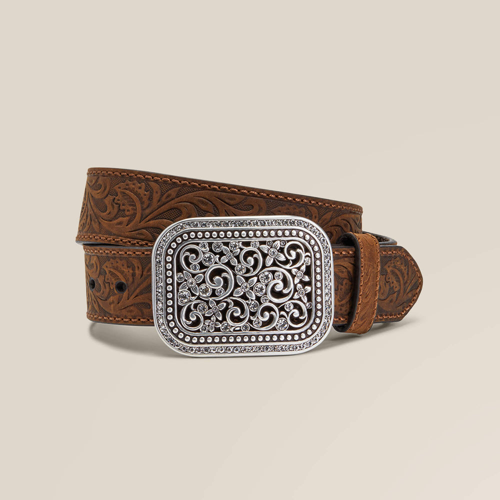 Women|Trends Floral Embroidery Buckle Belt | Ariat near me