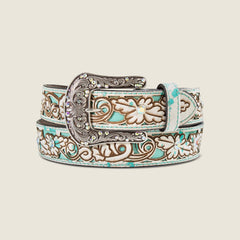 Women Hair-On Floral Belt | Ariat Discount