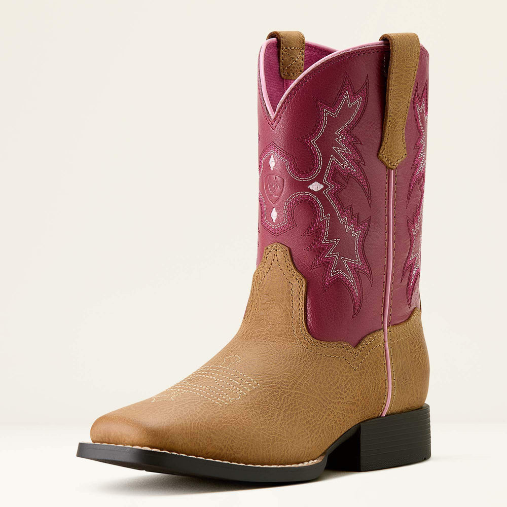 Kids Tombstone Wide Square Toe Western Boot | Ariat Outlet