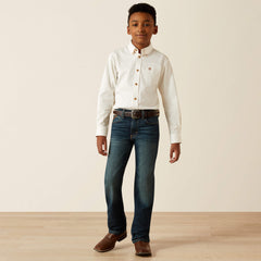 Kids Solid Twill Classic Fit Shirt | Ariat Online