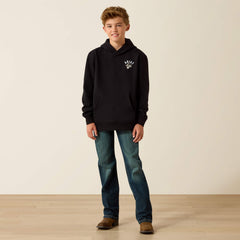Kids Ariat Stitched Skull Hoodie | Ariat us