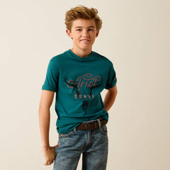 Kids Ariat Cattle Skull Freedom T-Shirt | Ariat