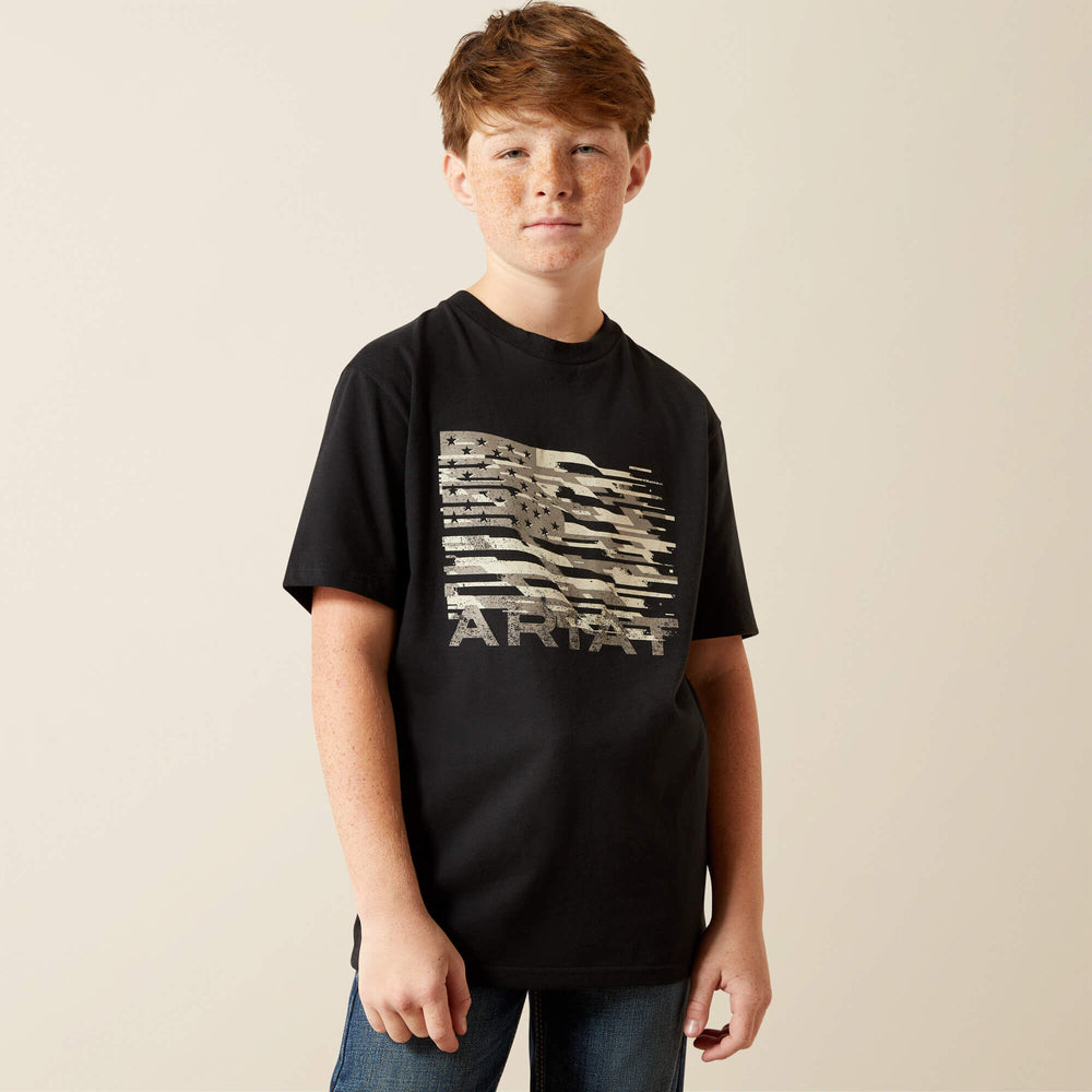 Kids Ariat Freedom Flag T-Shirt | Ariat on sale