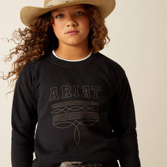 Kids Booted Logo Sweatshirt | Ariat near me