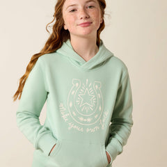 Kids Make Your Own Luck Hoodie | Ariat