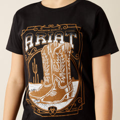 Kids Ariat Boot Cloche T-Shirt | Ariat for sale