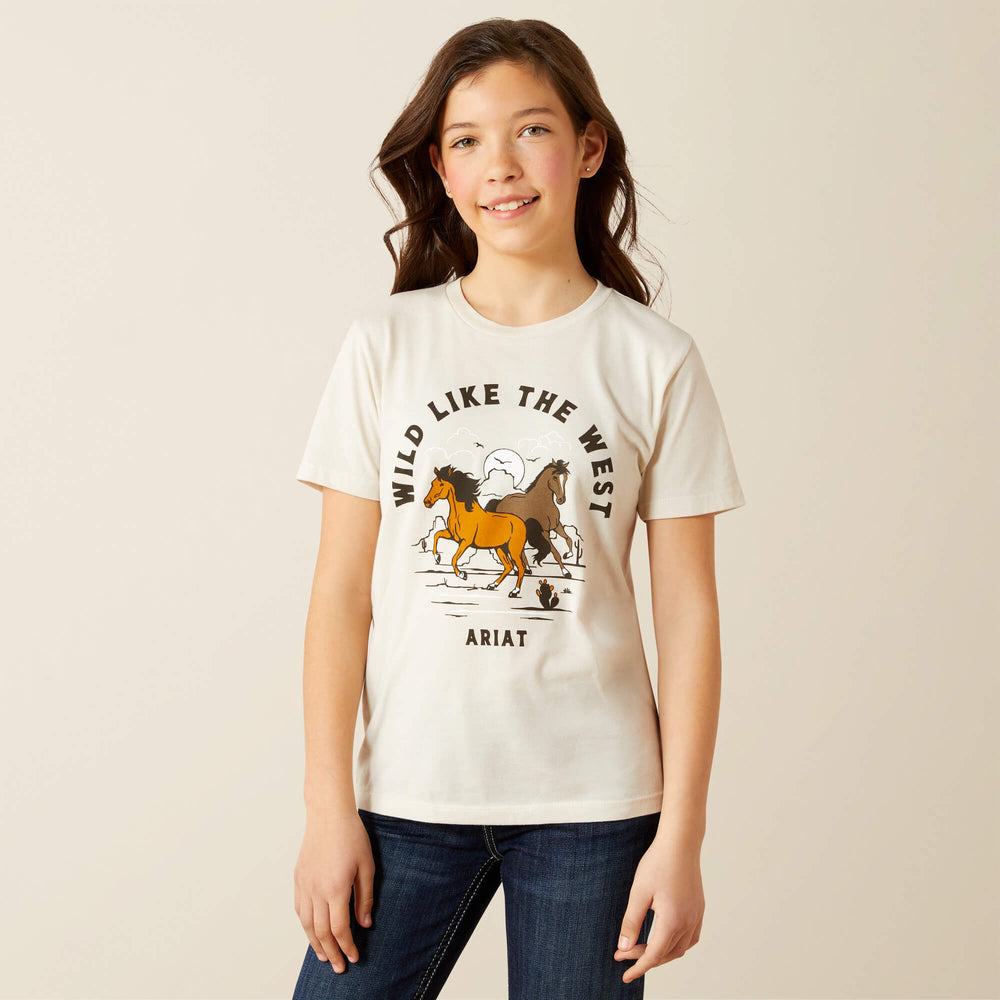 Kids Ariat Wild Like the West T-Shirt | Ariat