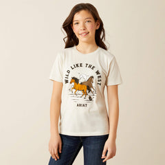Kids Ariat Wild Like the West T-Shirt | Ariat