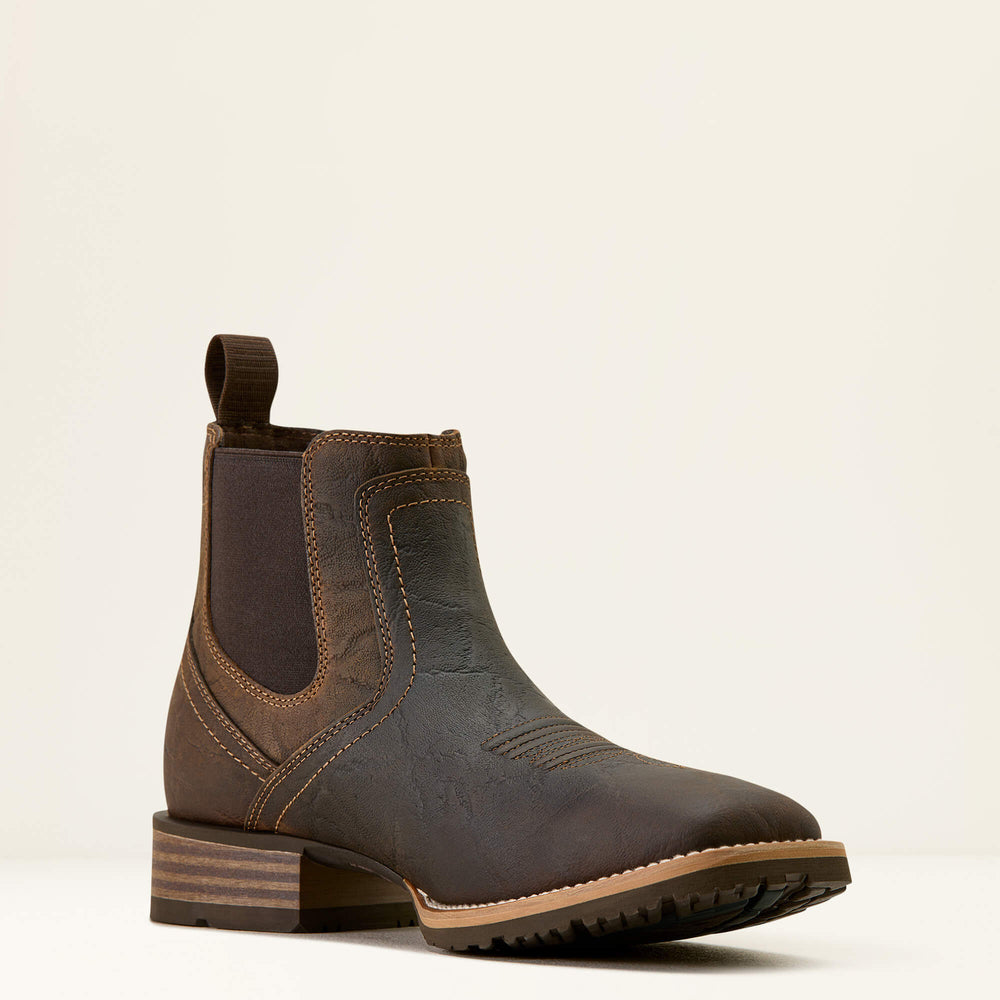 Men Hybrid Low Boy Wide Square Toe Chelsea Boot | Ariat