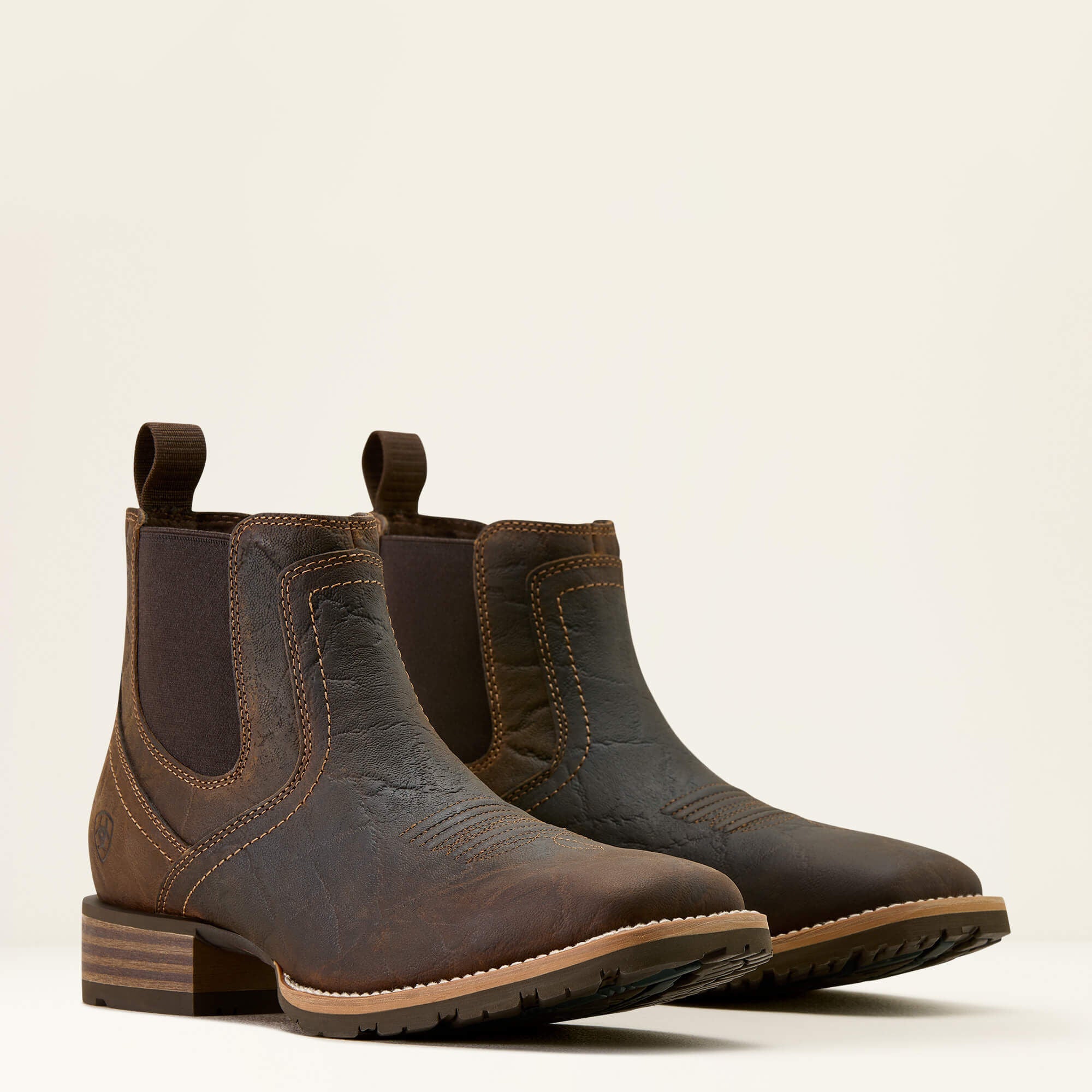 Men Hybrid Low Boy Wide Square Toe Chelsea Boot | Ariat