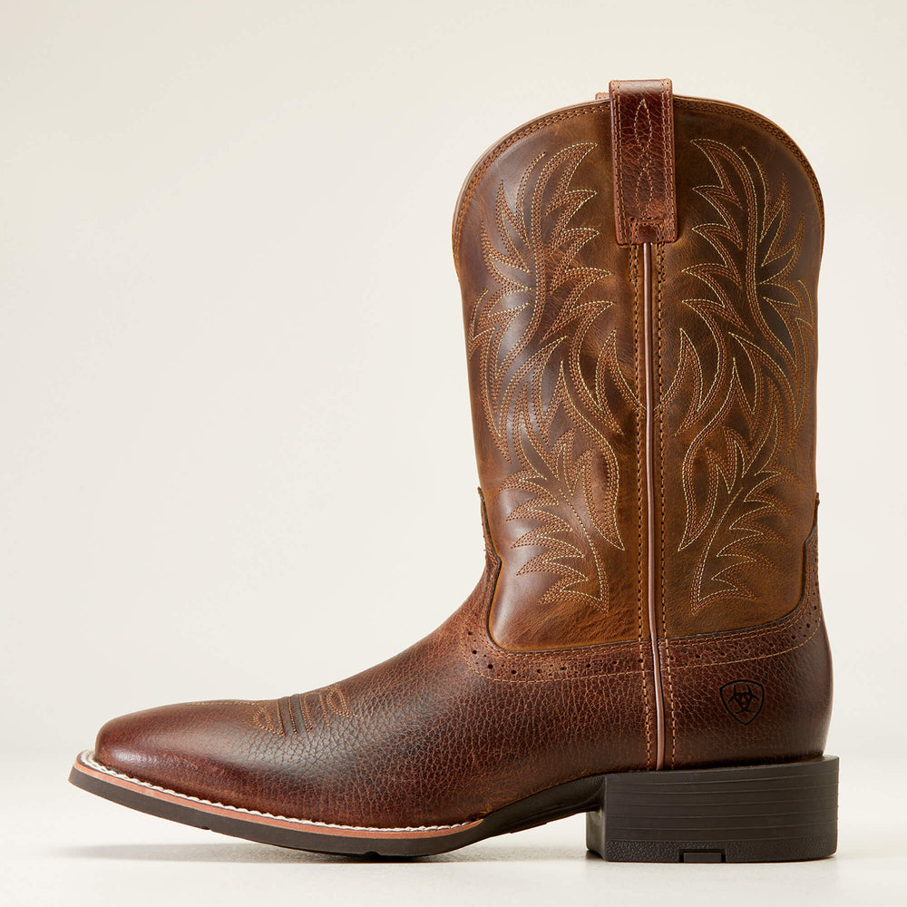 Men Sport Western Wide Square Toe Cowboy Boot | Ariat Online