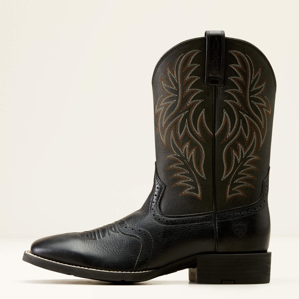 Men Sport Western Wide Square Toe Cowboy Boot | Ariat on sale