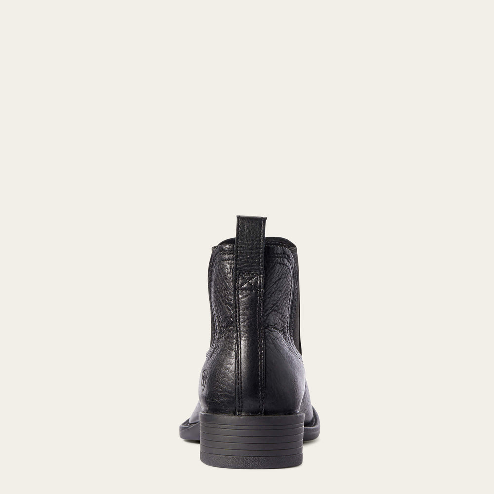 Men Booker Chelsea Wide Square Toe Western Boot | Ariat