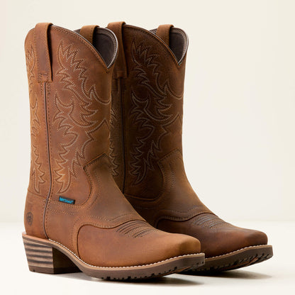 Men Hybrid Roughstock Square Toe Waterproof Cowboy Boot | Ariat for sale