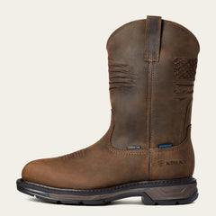 Men WorkHog XT Patriot Waterproof Carbon Toe Work Boot | Ariat