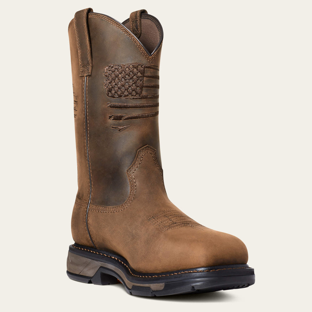 Men WorkHog XT Patriot Waterproof Carbon Toe Work Boot | Ariat