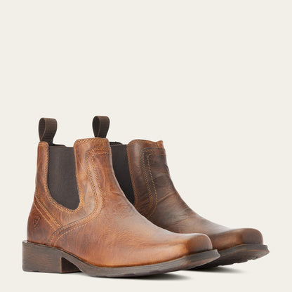 Men Midtown Rambler Square Toe Chelsea Boot | Ariat on sale