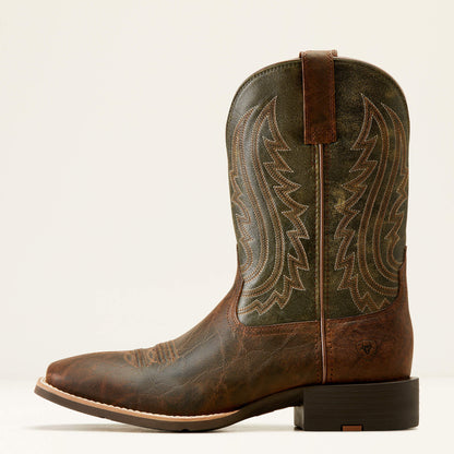 Men Sport Big Country Wide Square Toe Cowboy Boot | Ariat
