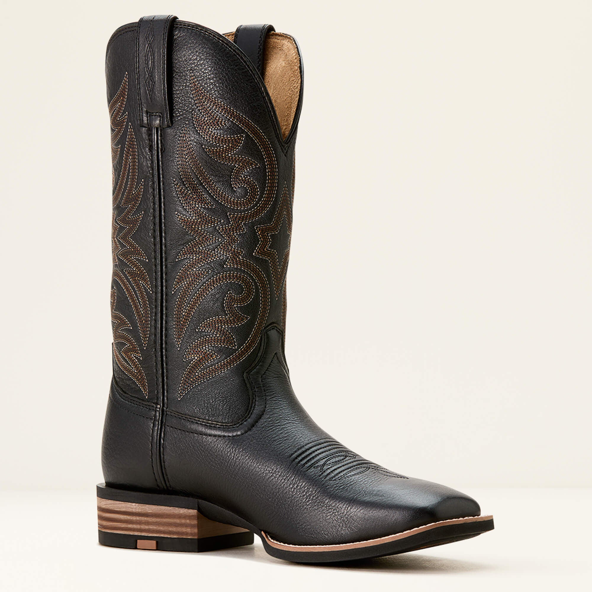Men Ricochet Wide Square Toe Cowboy Boot | Ariat for sale