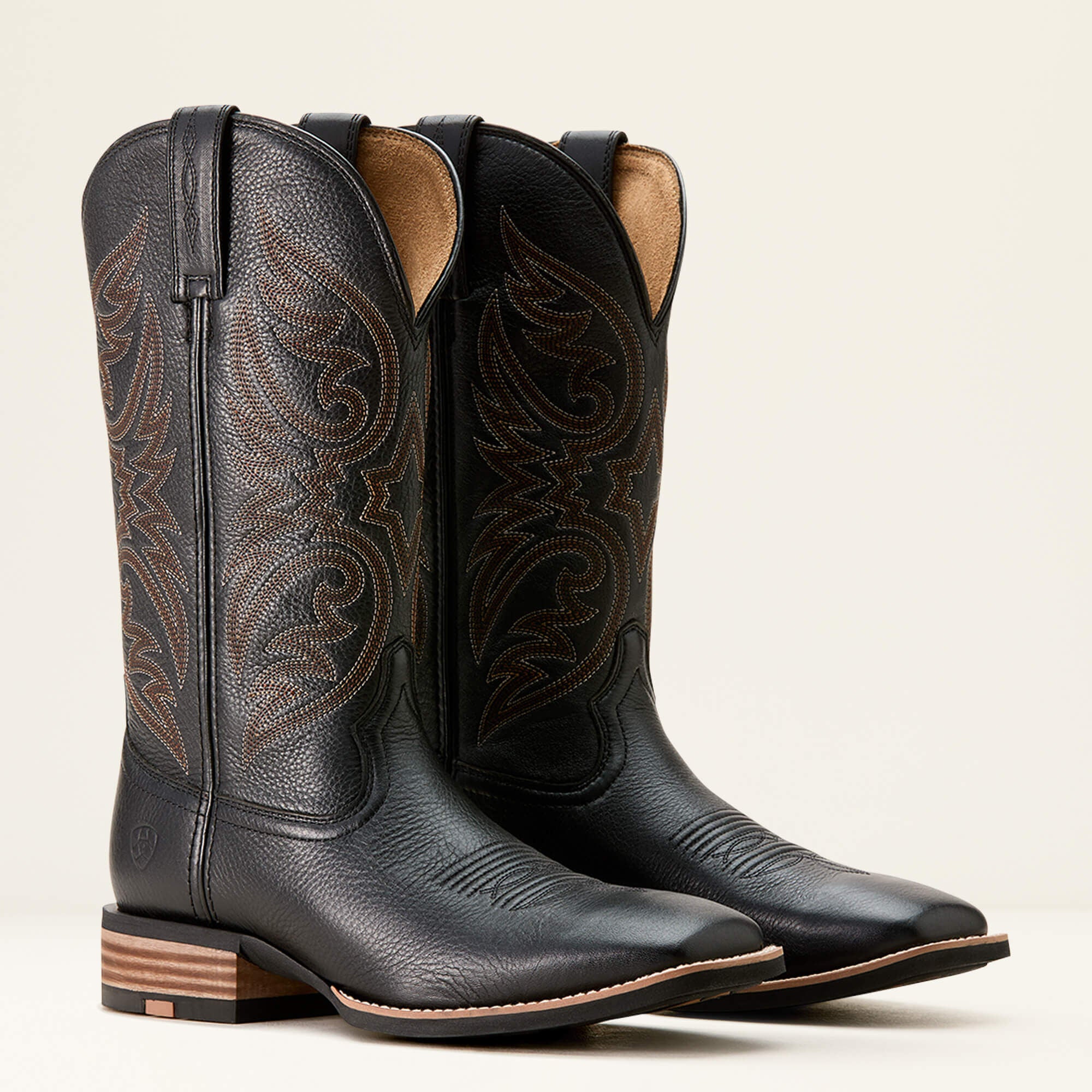 Men Ricochet Wide Square Toe Cowboy Boot | Ariat for sale