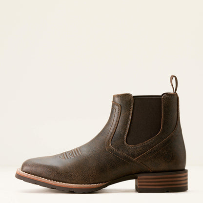 Men Hybrid Low Boy Wide Square Toe Chelsea Boot | Ariat Online