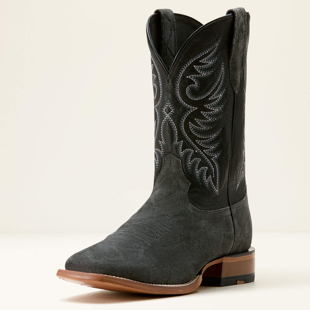 Men Wiley Wide Square Toe Cowboy Boot | Ariat