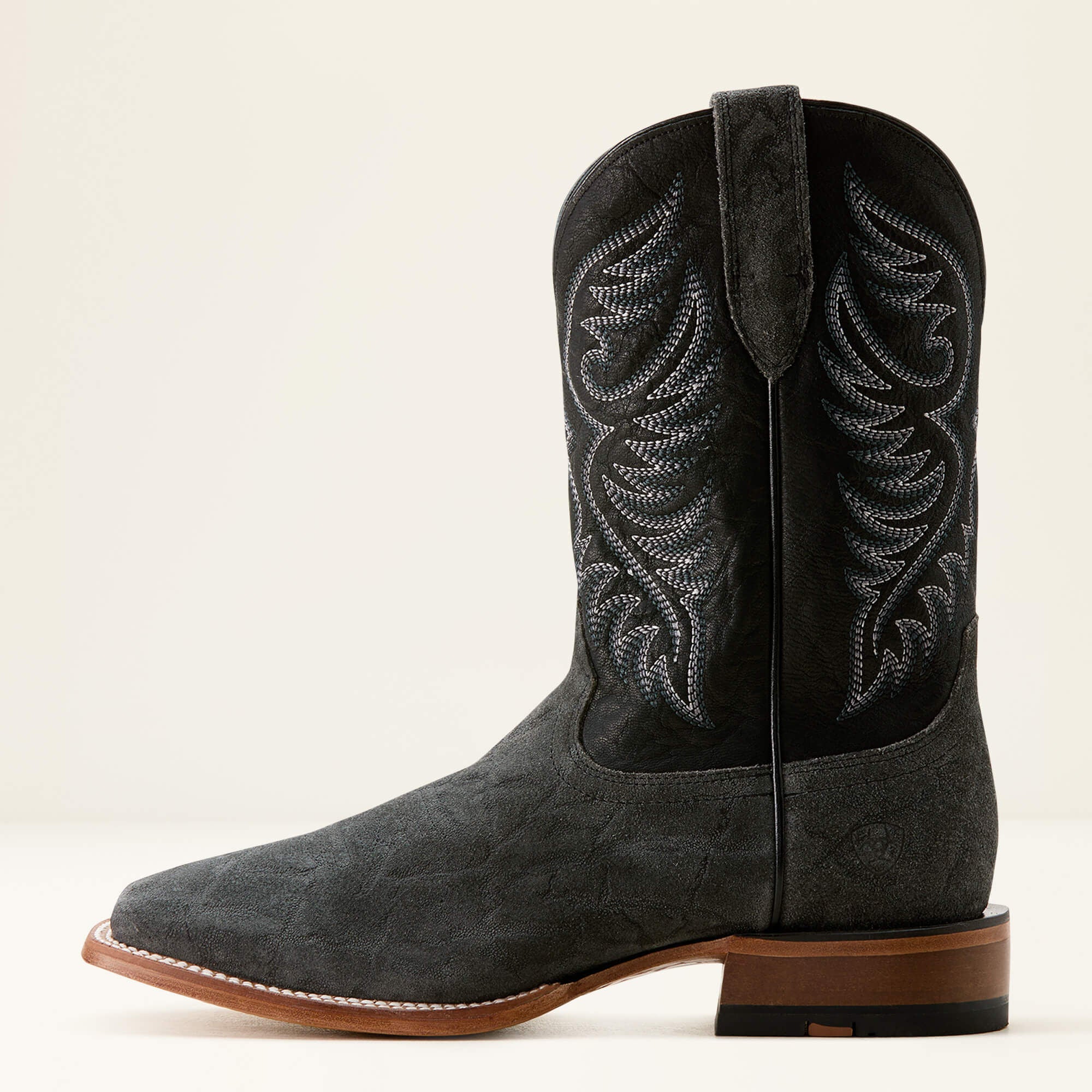 Men Wiley Wide Square Toe Cowboy Boot | Ariat
