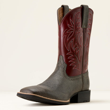 Men Sport Western Wide Square Toe Cowboy Boot | Ariat Outlet