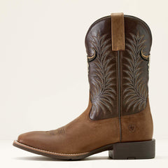 Men Sport Steer Skull Wide Square Toe Cowboy Boot | Ariat near me