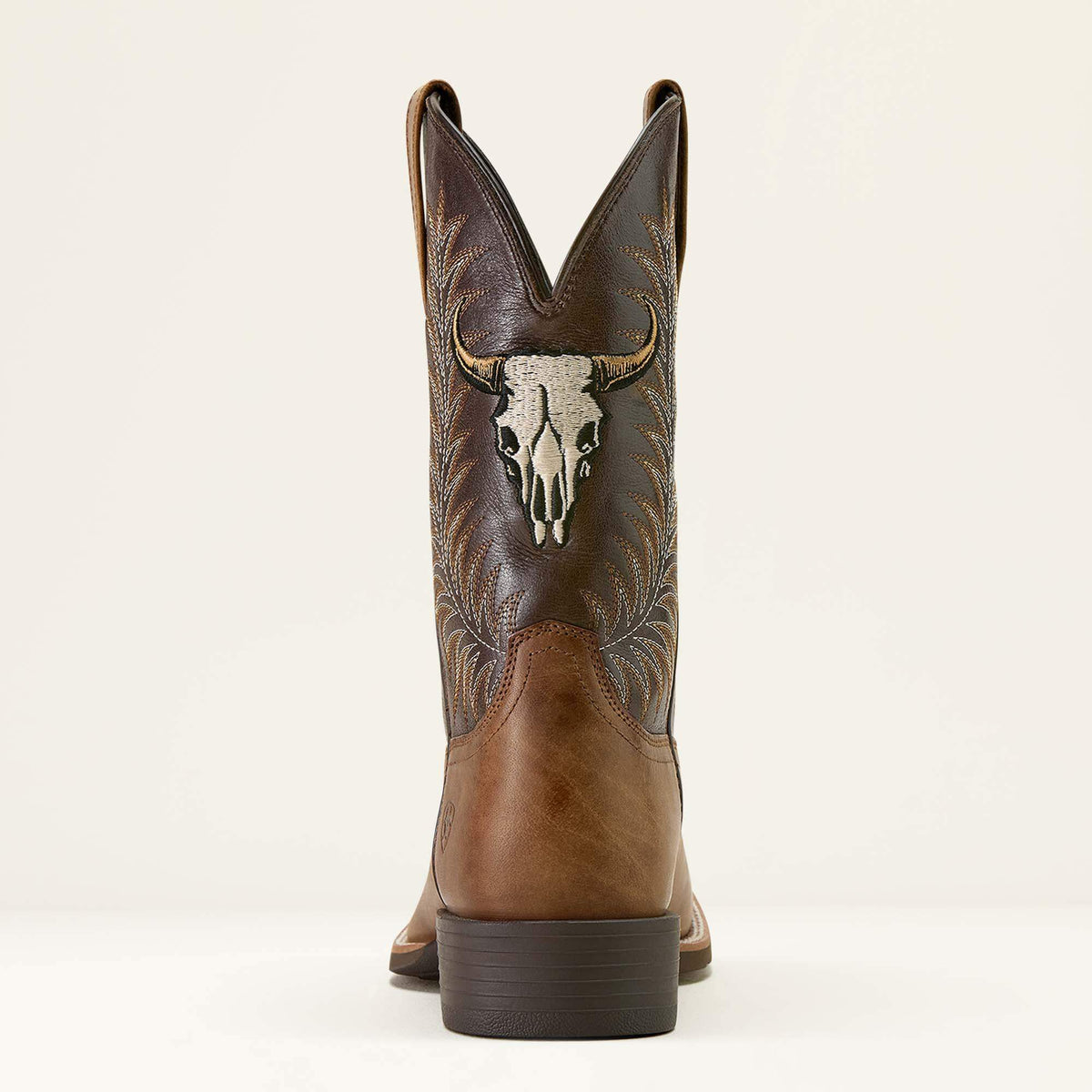 Men Sport Steer Skull Wide Square Toe Cowboy Boot | Ariat near me