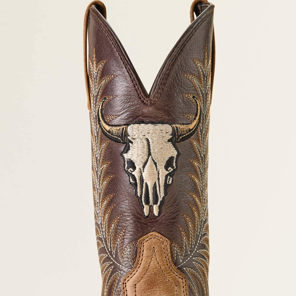 Men Sport Steer Skull Wide Square Toe Cowboy Boot | Ariat near me