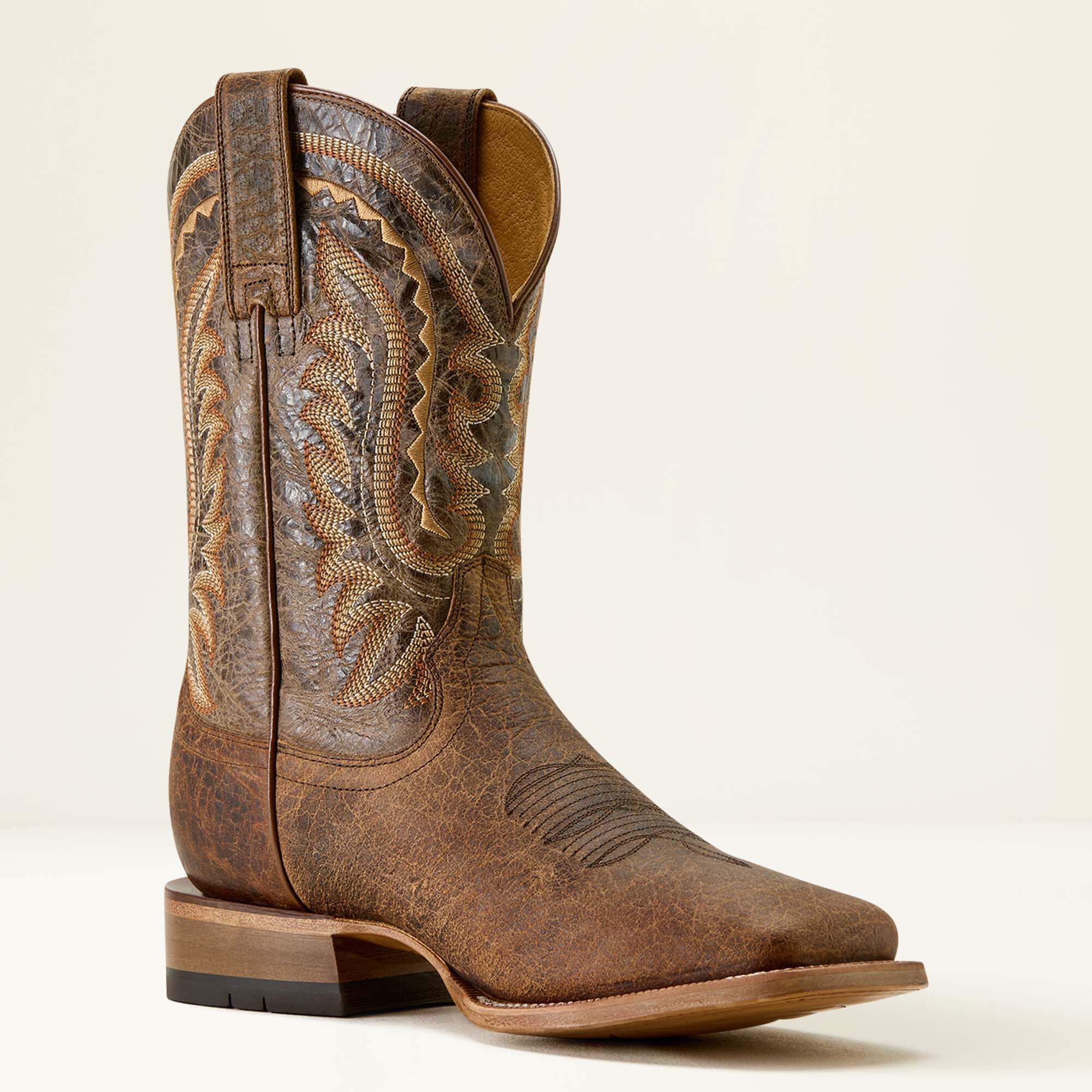 Men Rock Ridge Wide Square Toe Western Boot | Ariat us