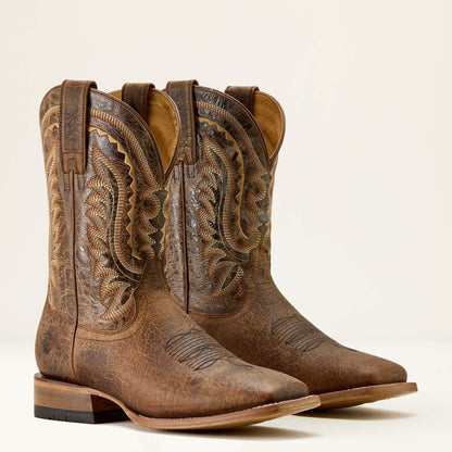 Men Rock Ridge Wide Square Toe Western Boot | Ariat us