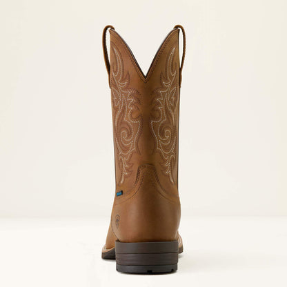 Men Hybrid Ranchway Waterproof Wide Square Toe Cowboy Boot | Ariat on sale